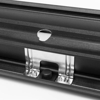 Rollbanner Basic Black Stangenaufnahme